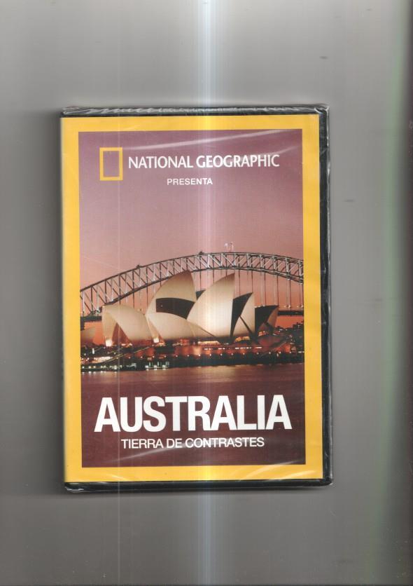 DVD: National Geographic. Australia, tierra de contrastes (conserva el precinto)