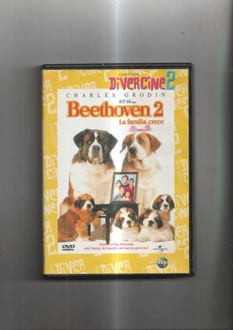 Pelicula en DVD: Beethoven 2, la familia crece