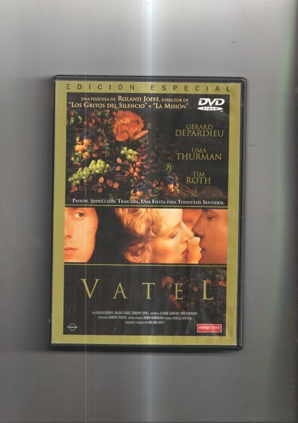 Pelicula en DVD: Vatel (edición especial). Interpretado por Gerard Depardieu, Uma hurman y Tim Roth