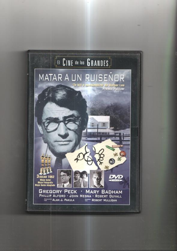 Pelicula en DVD: Matar a un ruiseñor. Con Gregory Peck y Mary Badham