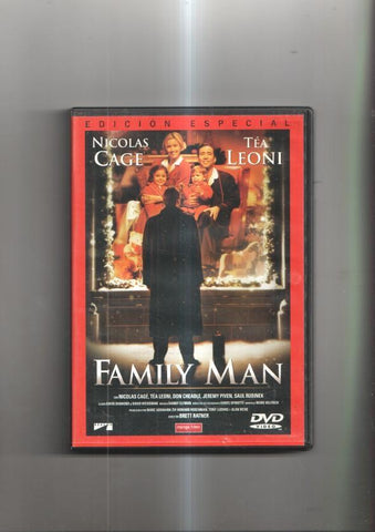 Pelicula en DVD: Family Man (edició especial), con Nicolas Cage, Téa Leoni