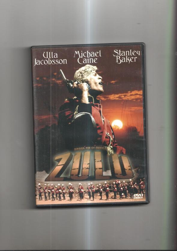 Pelicula en DVD: Zulu, con Ulla Jacobsson, Michael Caine, Stanley Baker