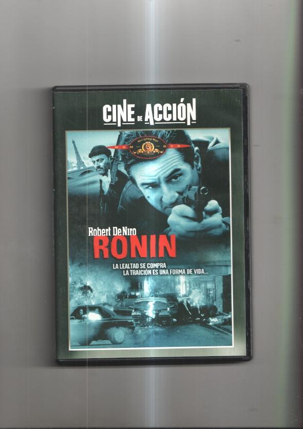 Pelicula en DVD: Ronin, con Robert de Niro (no incluye el folleto con detalles sobre la filmación de la película)