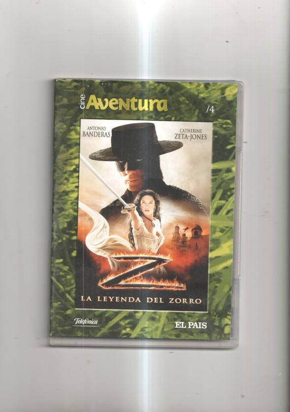 Pelicula en DVD: La leyenda del zorro. Con Antonio Banderas y Catherine Zeta-Jones