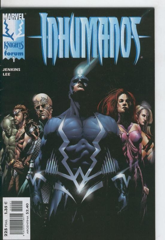 Planeta: Marvel Knights: Inhumanos numero 01
