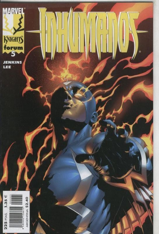 Planeta: Marvel Knights: Inhumanos numero 05: primer contacto