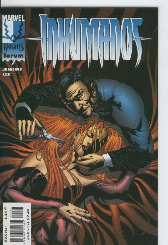 Planeta: Marvel Knights: Inhumanos numero 07: Descosidos
