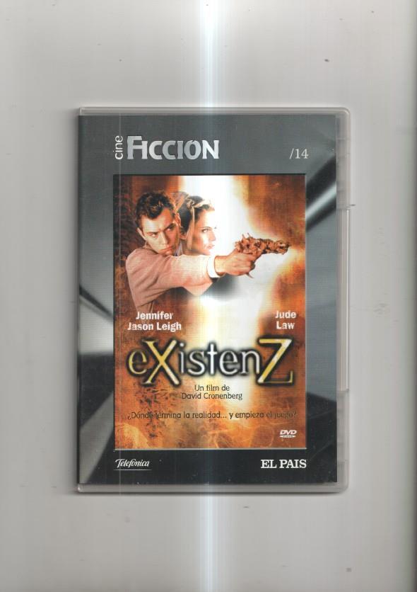 Pelicula en DVD: ExistenZ, con Jennifer Jason Leigh y Jude Law