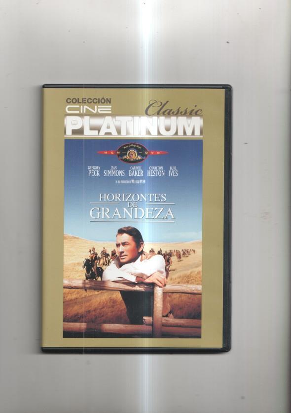 Pelicula en DVD: Horizontes de Grandeza (the big country). Con Gregory Peck, Charlton Heston