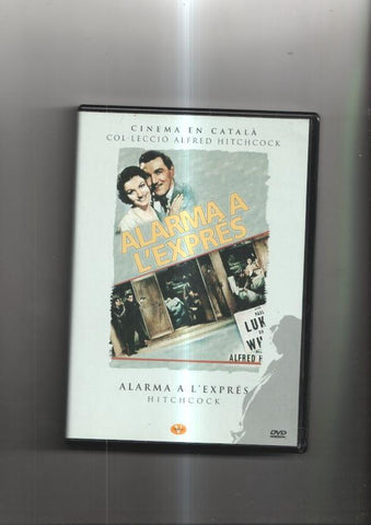 Pelicula en DVD: Alarma a l'Exprés, de Hitchcock