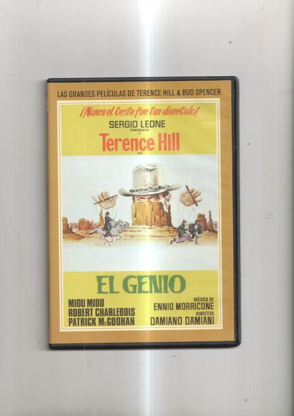 Pelicula en DVD: El Genio. Una película de Sergio Leone y protagonizada por Terence Hill (música de Ennio Morricone)