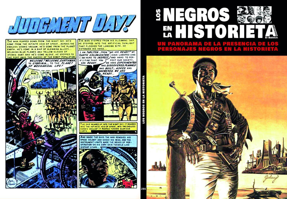 Los Archivos de El Boletin volumen 286: Los negros en el comic