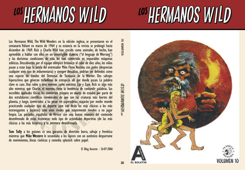 Los Archivos de El Boletin volumen 282: Los Hermanos Wild vol 10