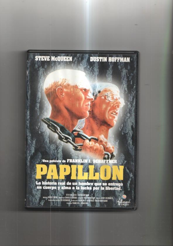 Pelicula en DVD: Papillon, con Steve McQueen, Dustin Hoffman