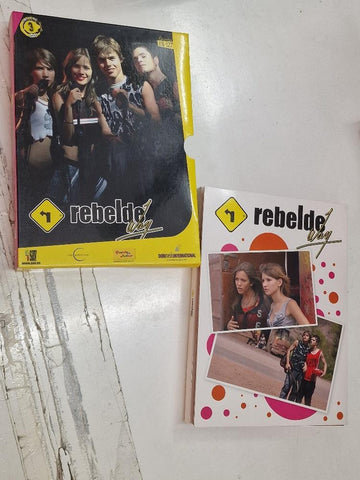 Serie DVD: Rebelde Way (episodios 116 al 127). Son 3 DVDs