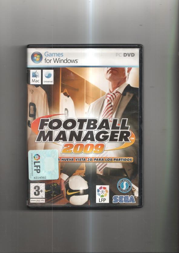 PC DVD, Games for Windows: Football Manager 2009