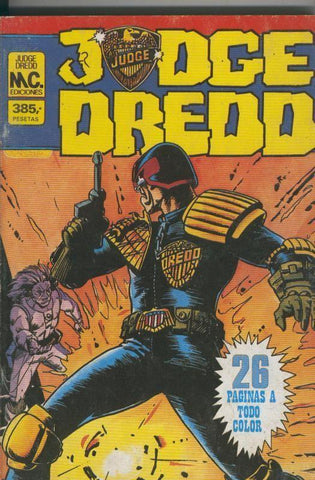 MC ediciones: Judge Dredd retapado 05 al 08