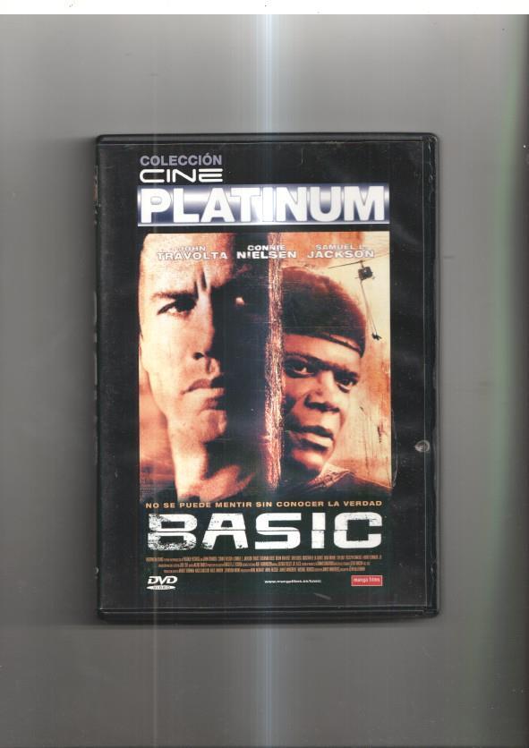 Pelicula en DVD: Basic. Con John Travolta, Connie Nielsen, Samuel Jackson