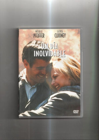Pelicula en DVD: Un día inolvidable (One fine day). Interpretado por Michelle Pfeiffer y George Clooney