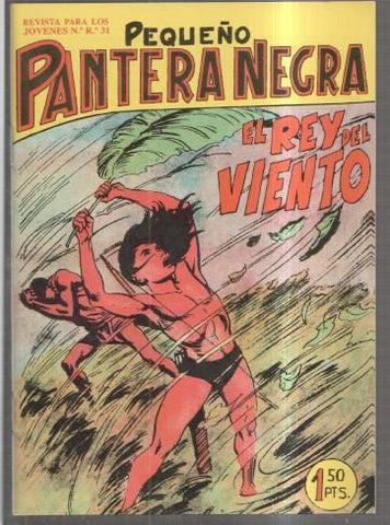 Facsimil: Pequeño Pantera Negra numero 122: El rey del viento 
