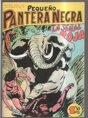 Facsimil: Pequeño Pantera Negra numero 121: La señal roja 