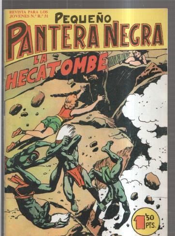 Facsimil: Pequeño Pantera Negra numero 124: La hecatombe