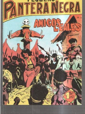 Facsimil: Pequeño Pantera Negra numero 117: Amigos leales