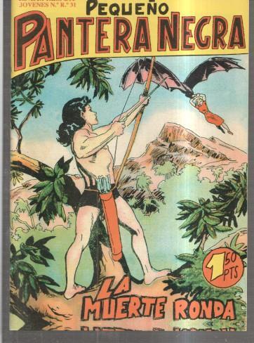 Facsimil: Pequeño Pantera Negra numero 115: La muerte ronda