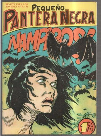 Facsimil: Pequeño Pantera Negra numero 114: Vampiros