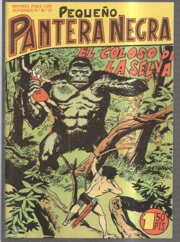 Facsimil: Pequeño Pantera Negra numero 111: El coloso de la selva