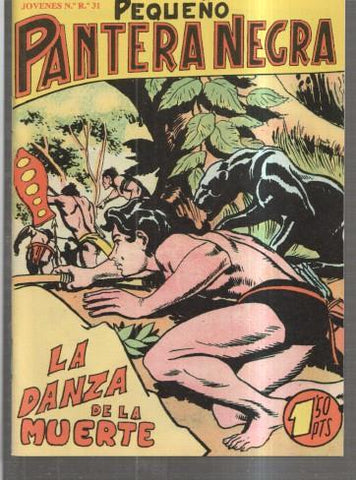 Facsimil: Pequeño Pantera Negra numero 110: La danza de la muerte