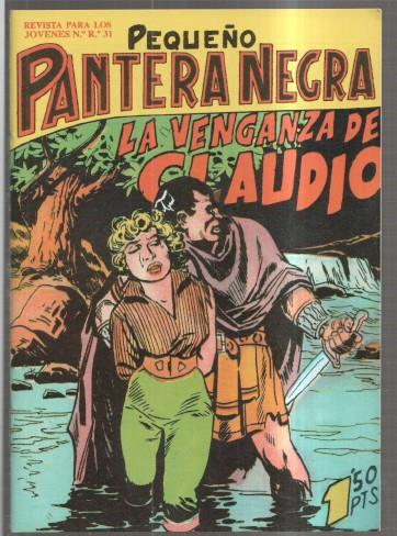 Facsimil: Pequeño Pantera Negra numero 108: La venganza de Claudio