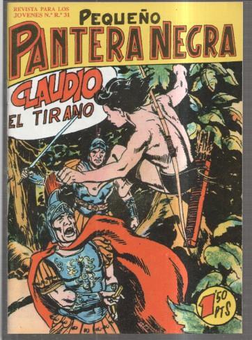 Facsimil: Pequeño Pantera Negra numero 105: Claudio el tirano
