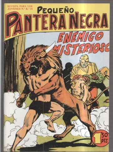 Facsimil: Pequeño Pantera Negra numero 103 Enemigo misterioso