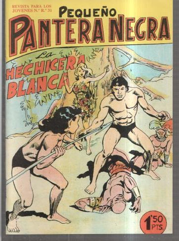 Facsimil: Pequeño Pantera Negra numero 101: La hechicera blanda