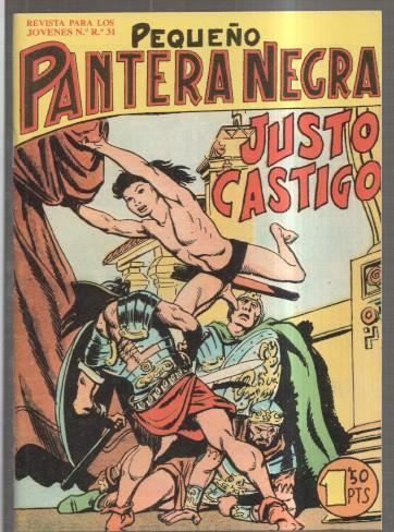 Facsimil: Pequeño Pantera Negra numero 098: Justo castigo