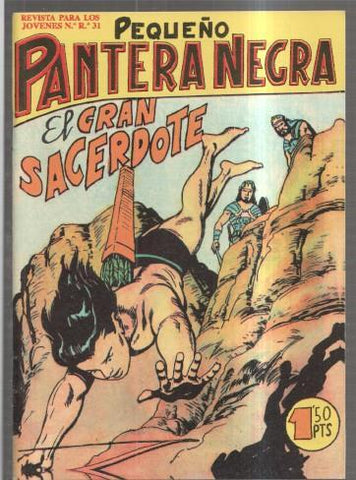 Facsimil: Pequeño Pantera Negra numero 097: El gran sacerdote