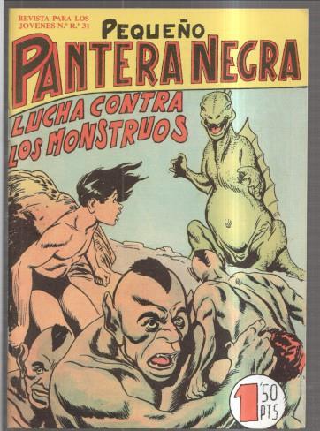 Facsimil: Pequeño Pantera Negra numero 096 Lucha contra los monstruos