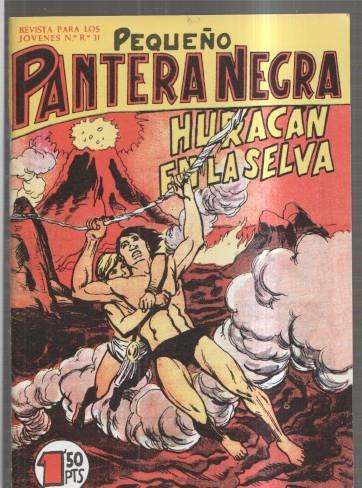 Facsimil: Pequeño Pantera Negra numero 093: Huracan en la selva
