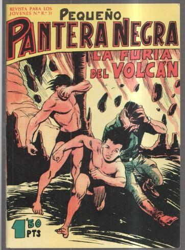 Facsimil: Pequeño Pantera Negra numero 092: La furia del volcan