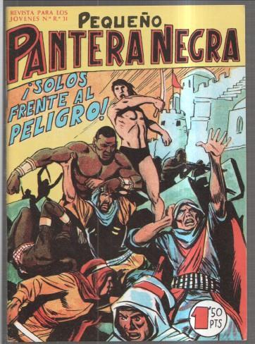 Facsimil: Pequeño Pantera Negra numero 090: Solos frente al peligro