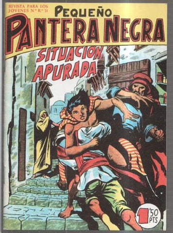 Facsimil: Pequeño Pantera Negra numero 089: Situacion apurada