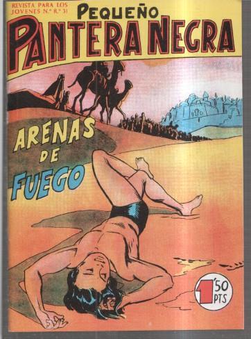 Facsimil: Pequeño Pantera Negra numero 087: Arenas de fuego