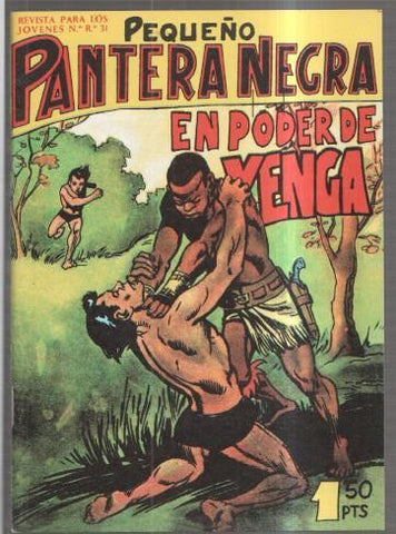 Facsimil: Pequeño Pantera Negra numero 086: En poder de Yenga