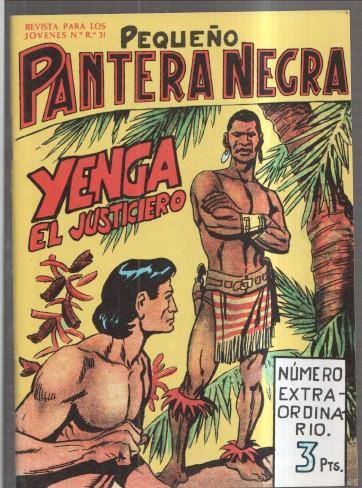 Facsimil: Pequeño Pantera Negra numero 085: Yenga el justiciero
