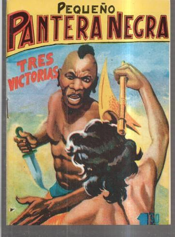 Facsimil: Pequeño Pantera Negra numero 076: Tres victoria