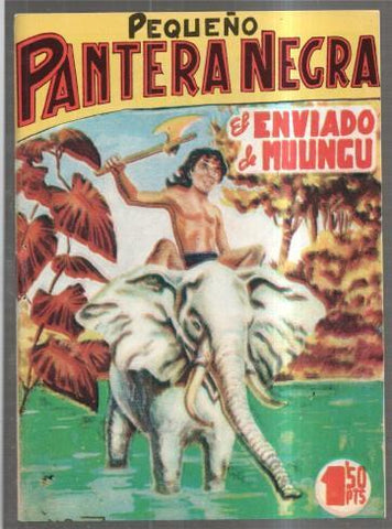 Facsimil: Pequeño Pantera Negra numero 075: El enviado de Muungu