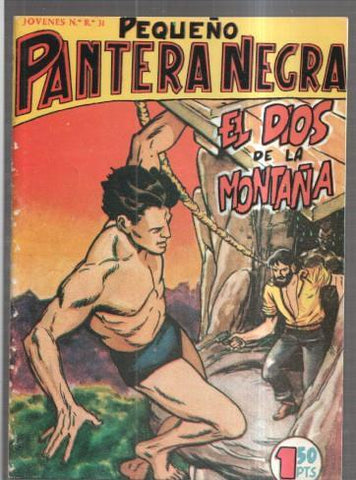 Facsimil: Pequeño Pantera Negra numero 070: El dios de la montaña