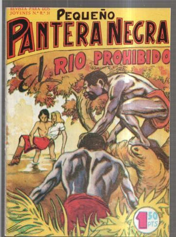 Facsimil: Pequeño Pantera Negra numero 068: El rio prohibido