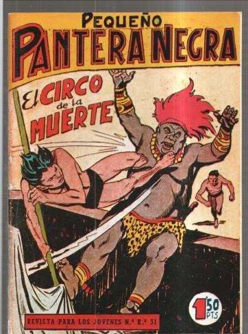 Facsimil: Pequeño Pantera Negra numero 065: El circo de la muerte